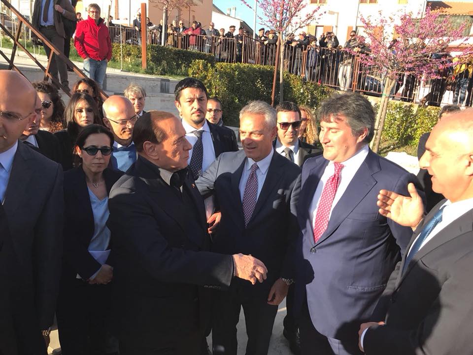 BerlusconiPagano e Martino a San Giuliano di Puglia