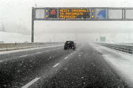 autostrada neve