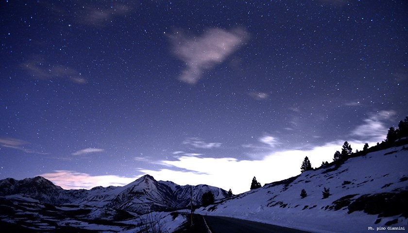 cielo invernale ovindoli