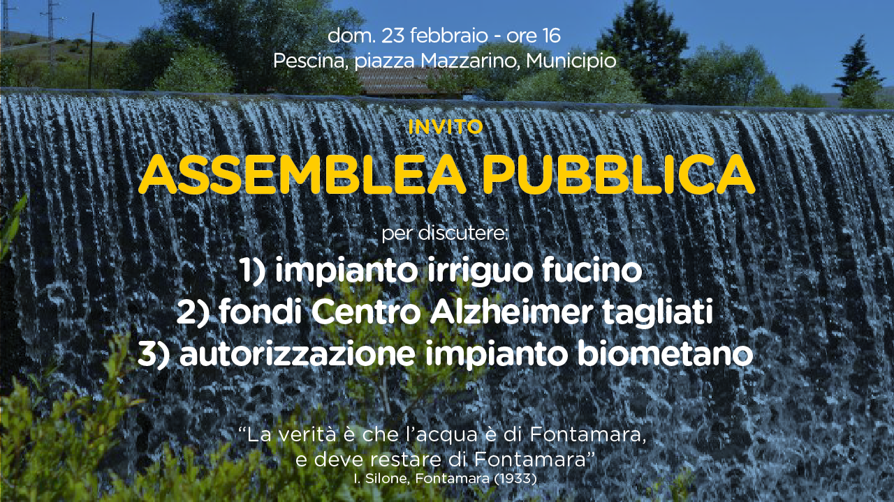 pescina assemblea pubblica