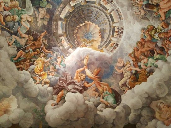 romano giulio affresco