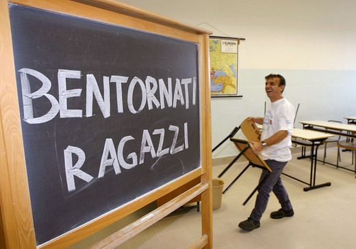 scuola bentornati ragazzi