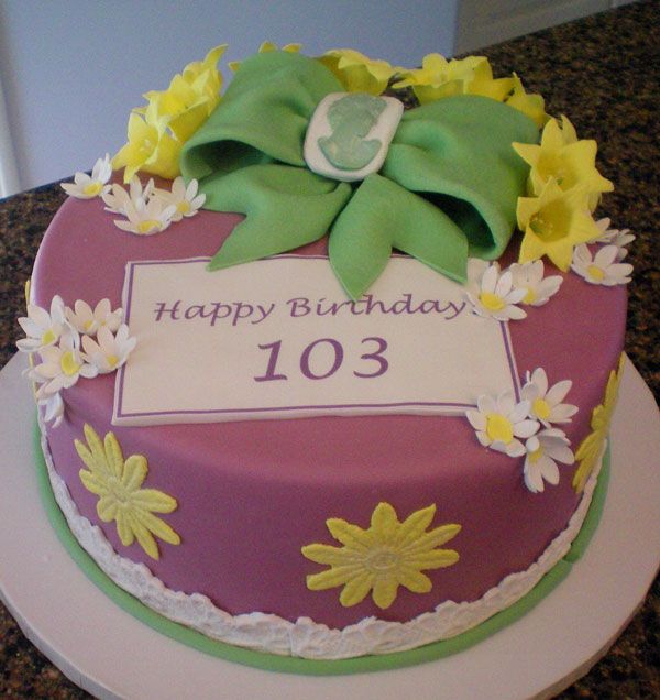 torta 103 anni